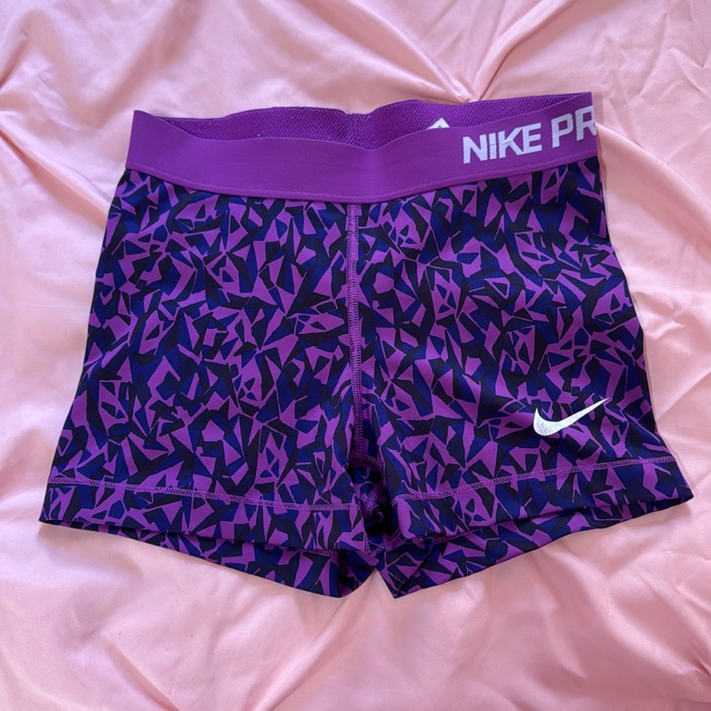 Purple nike pros